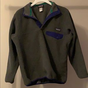 Dark Grey Patagonia Pullover